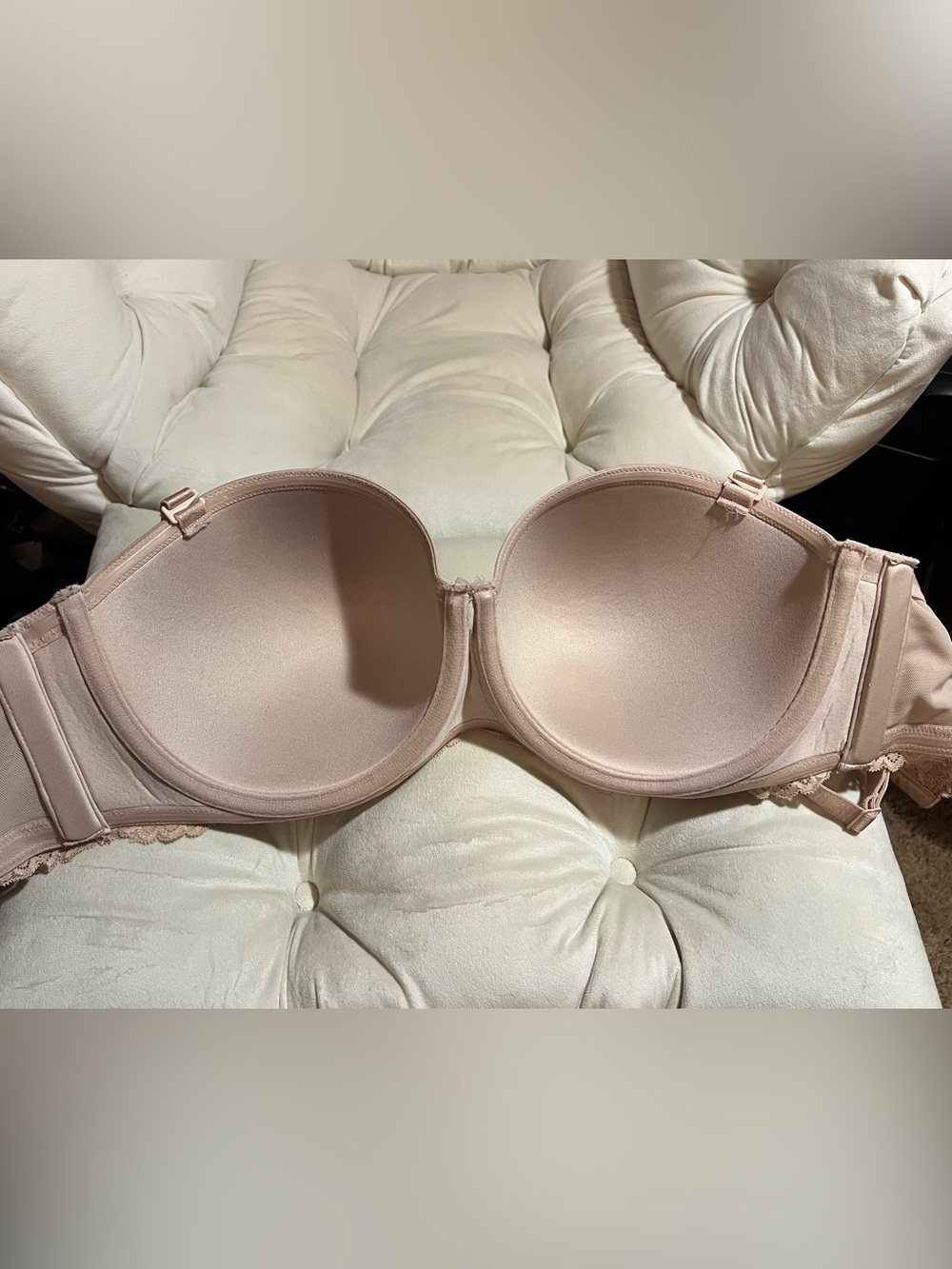 Torrid Bombshell Everyday Strapless Bra in Nude Size 38F - Picture 9 of 9
